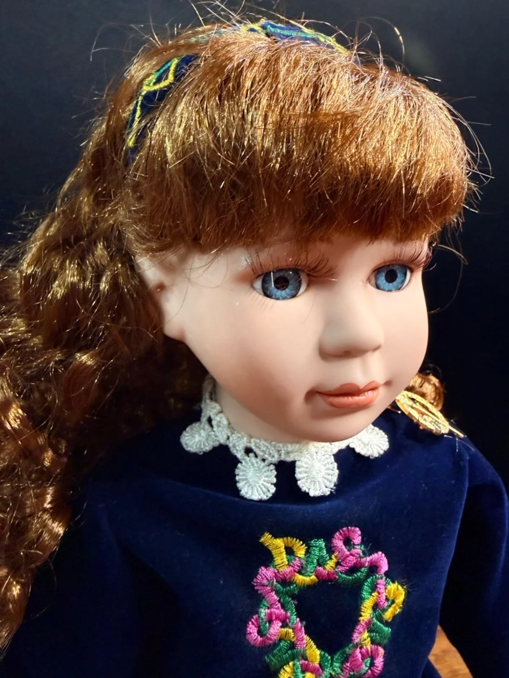 IRISH HERITAGE DOLL “Grainne” Fine Porcelain Collection Doll